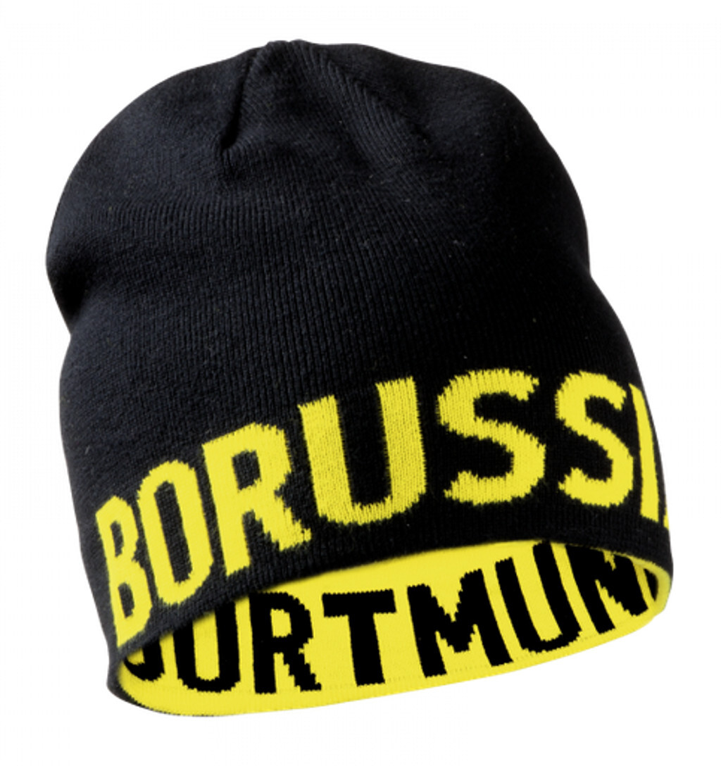 Bommelmütze Borusse NEU Borussia Dortmund Fussball Fanartikel 