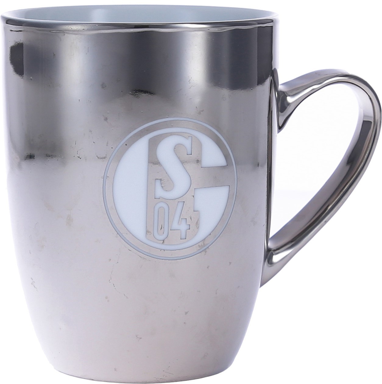 FC Schalke 04 Kaffeebecher Silber 